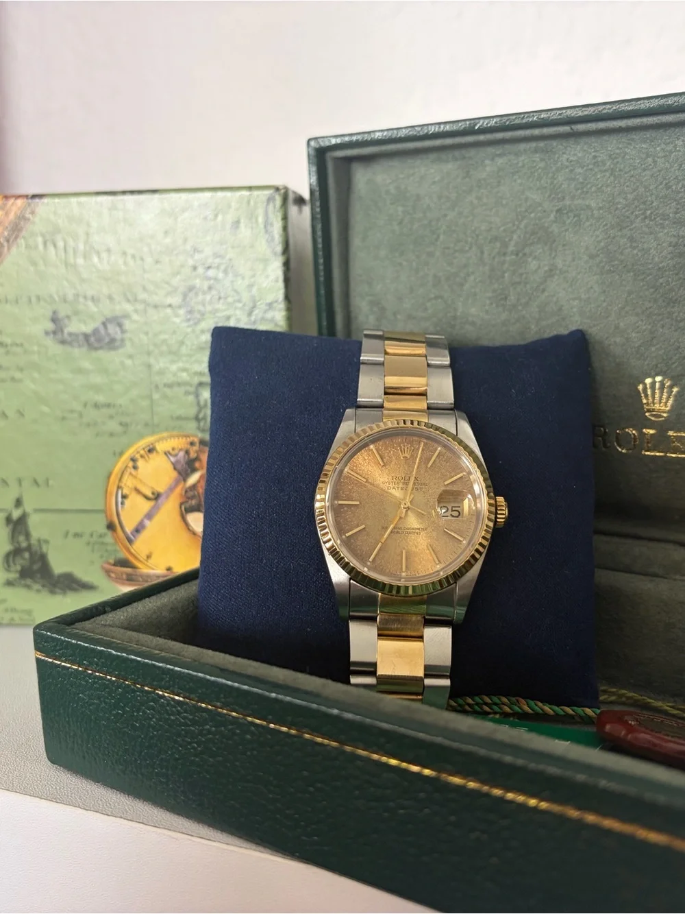 Rolex Two-Tone Men's Watch — 14k Gold and Silver - Picture 2 of 2
